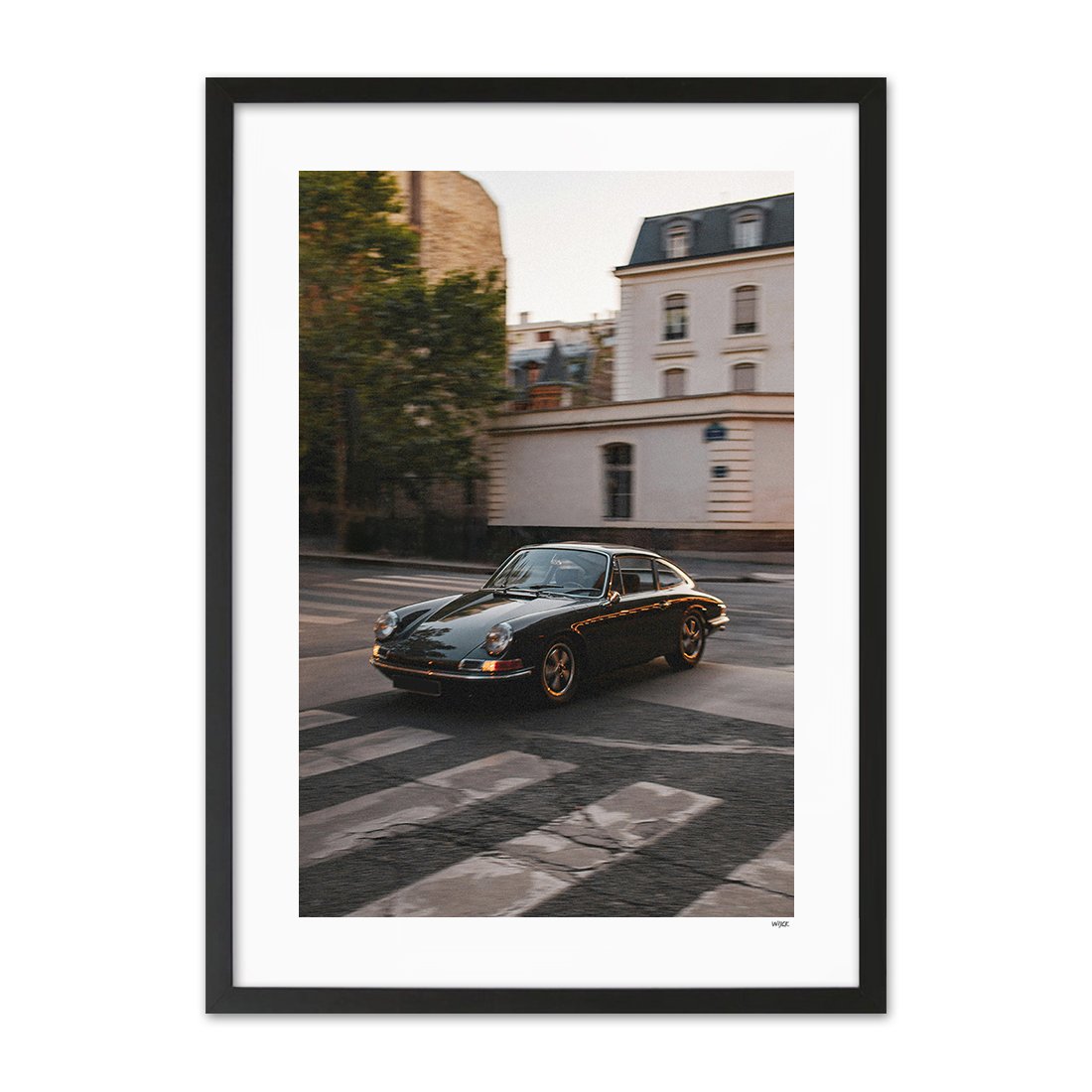 Poster von Driving through Paris | WIJCK.